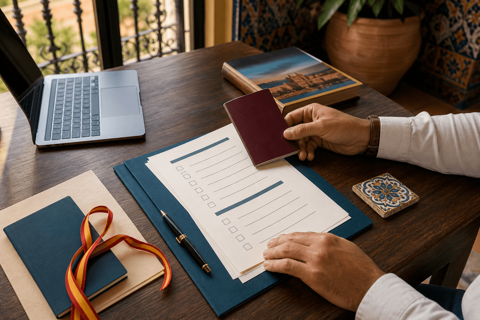 چکلیست پرونده دیجیتال نومد اسپانیا